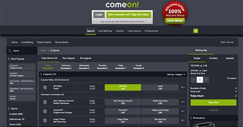 ComeOn Esports Review .